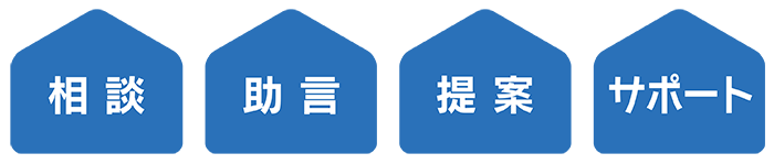 相談 助言 提案 サポート